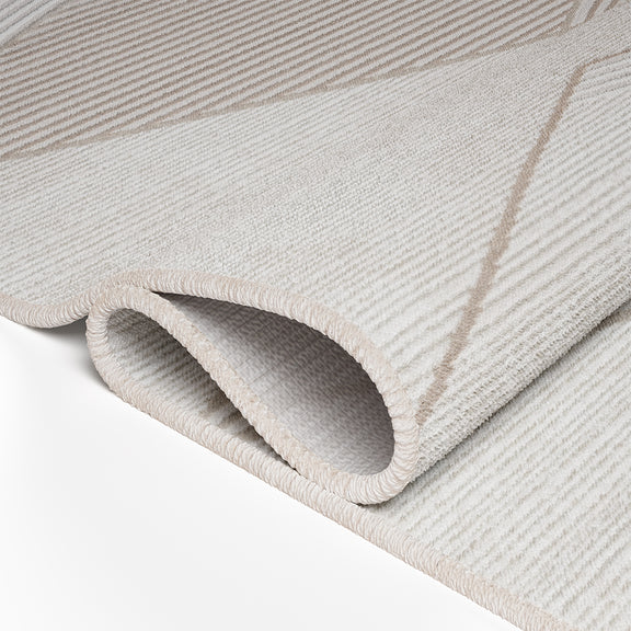 Rug Large Contemporary Modern Design - Beige (290x200 cm) - Utana - gallery 4