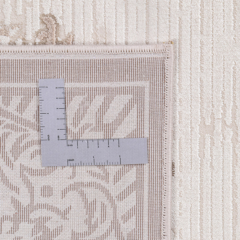 Vintage Oriental Carpet - (290x200 cm) - Cerulean - gallery 4