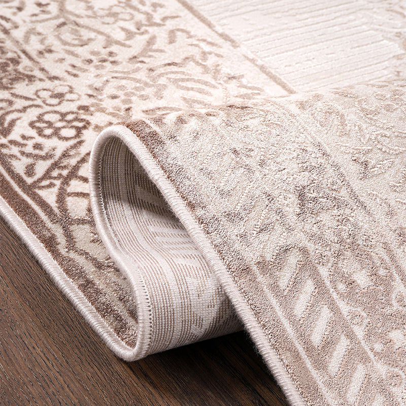 Vintage Oriental Carpet - (290x200 cm) - Cerulean - gallery 6