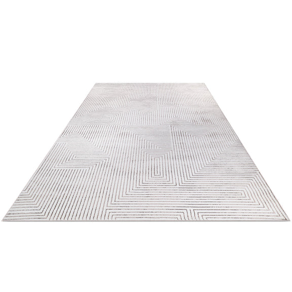 Rug Large Contemporary Modern Design - Beige (290x200 cm) - Marcellum - gallery 2