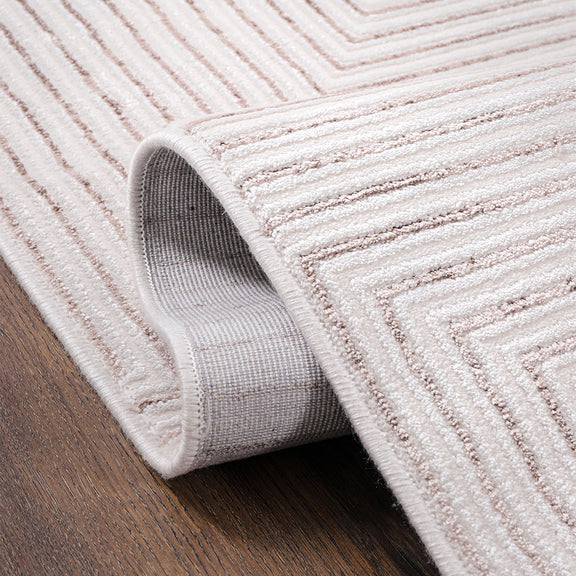 Rug Large Contemporary Modern Design - Beige (290x200 cm) - Marcellum - gallery 5