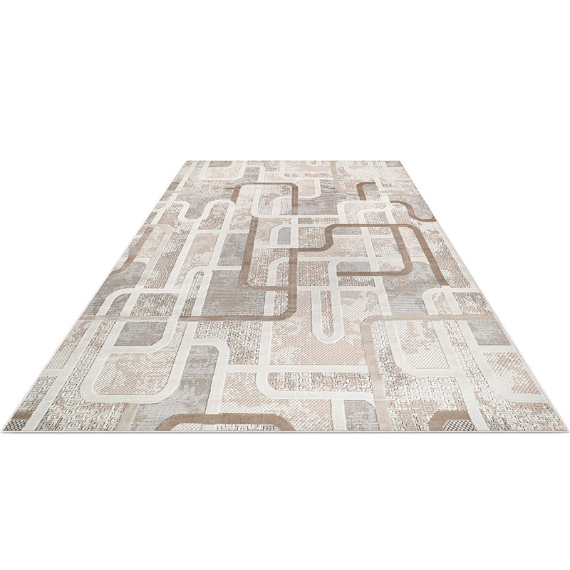 Rug Large Contemporary Modern Design - Beige (290x200 cm) - Ornate - gallery 2