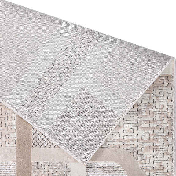 Rug Large Contemporary Modern Design - Beige (290x200 cm) - Ornate - gallery 3