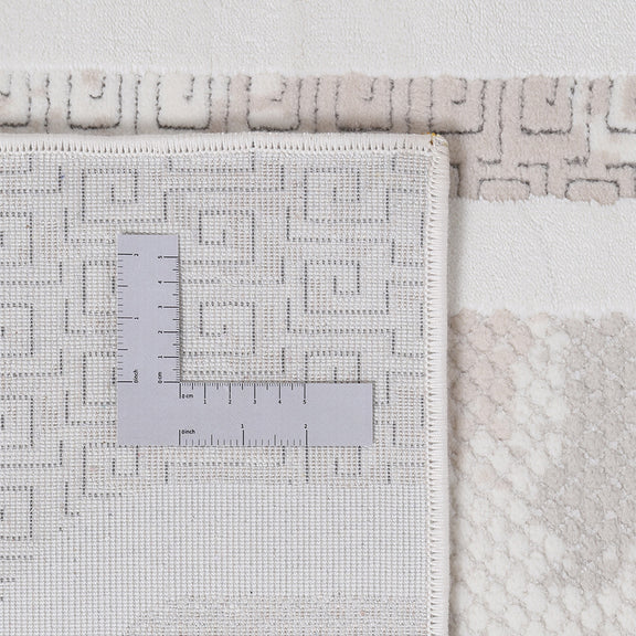 Rug Large Contemporary Modern Design - Beige (290x200 cm) - Ornate - gallery 4