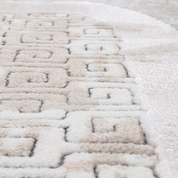 Rug Large Contemporary Modern Design - Beige (290x200 cm) - Ornate - gallery 5