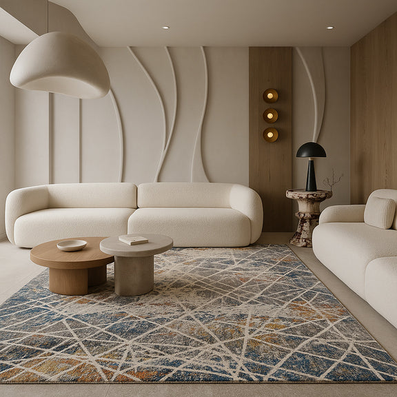 Rug Large Contemporary Modern Design - Beige (290x200 cm) - Epiphany - gallery 3