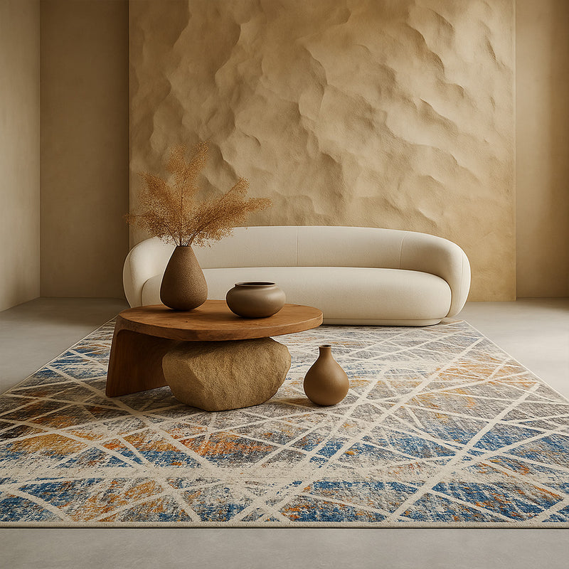 Rug Large Contemporary Modern Design - Beige (290x200 cm) - Epiphany - gallery 1