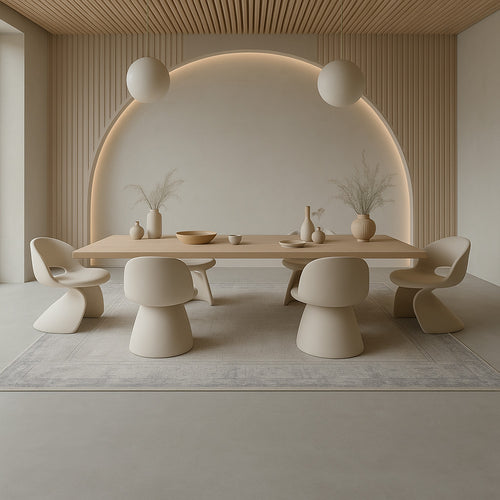 Rug Large Contemporary Modern Design - Beige (240x 340 cm) - Marisol - gallery 1