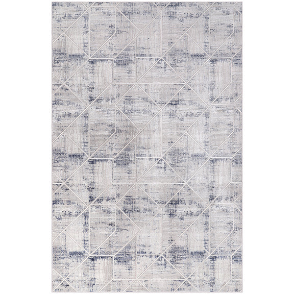 Modern Geometric Carpet – (200x290 cm) – Carmine - gallery 6