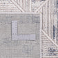 Modern Geometric Carpet – (160x230 cm) – Carmine - gallery 4
