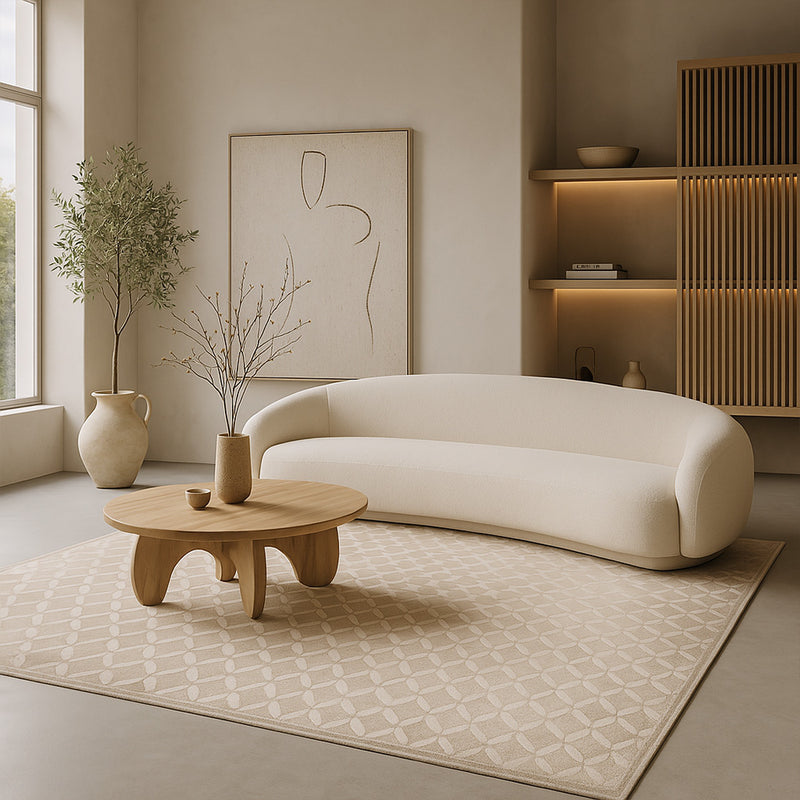 Vintage Oriental Carpet - (200x290 cm) - Citron - gallery 1