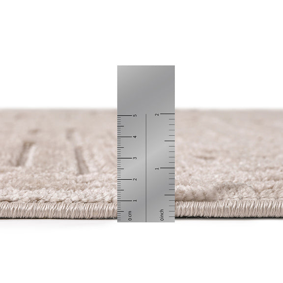 Rug Large Contemporary Modern Design - Beige (160x230 cm) - Rococo - gallery 7