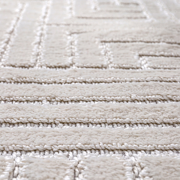 Rug Large Contemporary Modern Design - Beige (290x200 cm) - Rosella - gallery 5