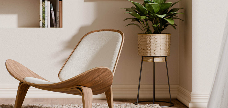 Round Floor Planter - Boho Style - Aventura - gallery 4