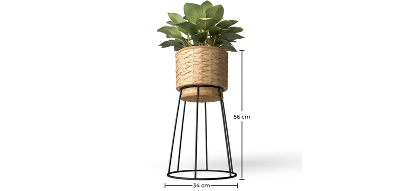 Round Floor Planter - Boho Style - Aventura - gallery 7