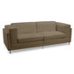 Faux Leather Upholstered Sofa - 2 Seats - Cawa
