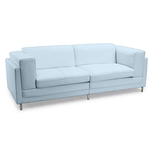 Canapé Revêtu de Similicuir - 2 Places - Cawa