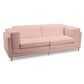 Faux Leather Upholstered Sofa - 2 Seats - Cawa