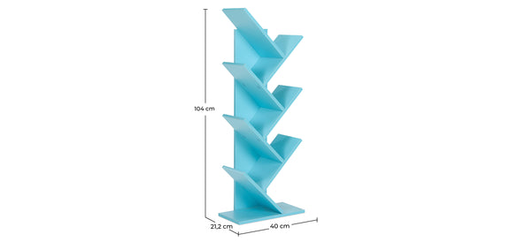 Wooden Bookshelf - Modern Design - Bluey - gallery 7