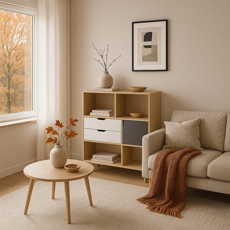 Wooden Bookshelf - Scandinavian Design - Pol - gallery 8