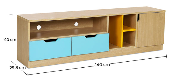 Wooden TV Stand - Scandinavian Design - Yani - gallery 6