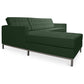 Design chaise longue - Upholstery in Polipiel - Nova