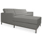 Design chaise longue - Upholstery in Polipiel - Nova