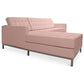 Design chaise longue - Upholstery in Polipiel - Nova
