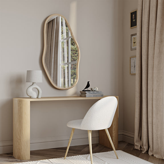 Wall Mirror in Rattan - 71 CM - Kala - gallery 4