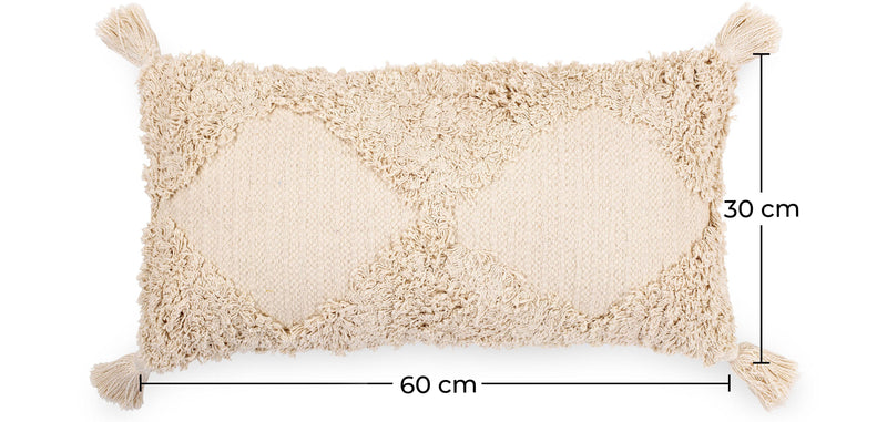 Coussin de style boho Bali - Housse et Rembourrage inclus - Doris