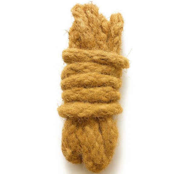Natural Coconut Fiber Rope 10 m – Ideal for Shade Sail Fixing - gallery 1