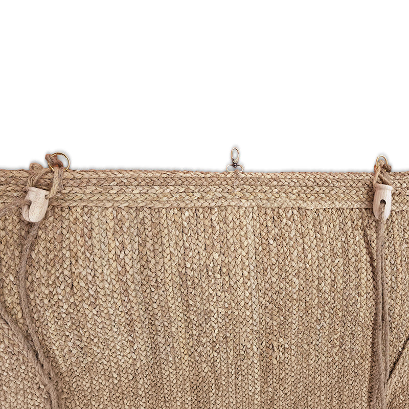 Outdoor Roll-Up Blind 200x100 cm – Seagrass Curtain – Sun Protection and Privacy - gallery 5
