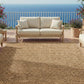Rug Natural Coir Fiber 230x160 cm – Indoor & Outdoor Use – Mahou - gallery 3