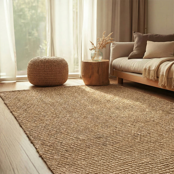 Rug Natural Coir Fiber 230x160 cm – Indoor & Outdoor Use – Mahou - gallery 2