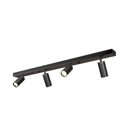 Spot sur Rail - Lampe 4 Spots Orientables - 90CM