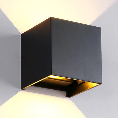 Outdoor Wall Lamp 12W LED Double Sided Lighting - Aluminum