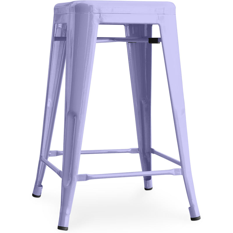 Stołek barowy - Wzór przemysłowy - 60cm - New Edition - Stylix