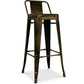 Barkruk met rugleuning - Industrieel ontwerp - 76cm - New Edition - Stylix