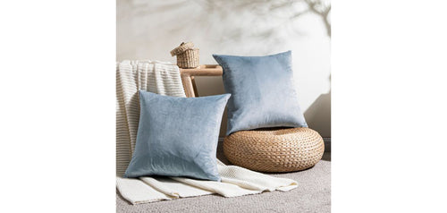 Velvet square cushion (45x45 CM) cover + filling- Mesmal - gallery 1