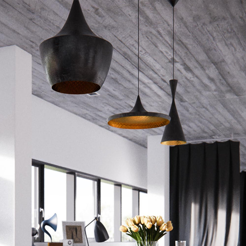 Pack of 3 Pendant Ceiling Lamps - Industrial Design - Extensive - gallery 13