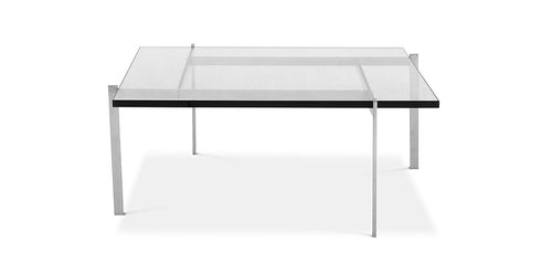 Table basse carrée - Verre - 15mm - Billo