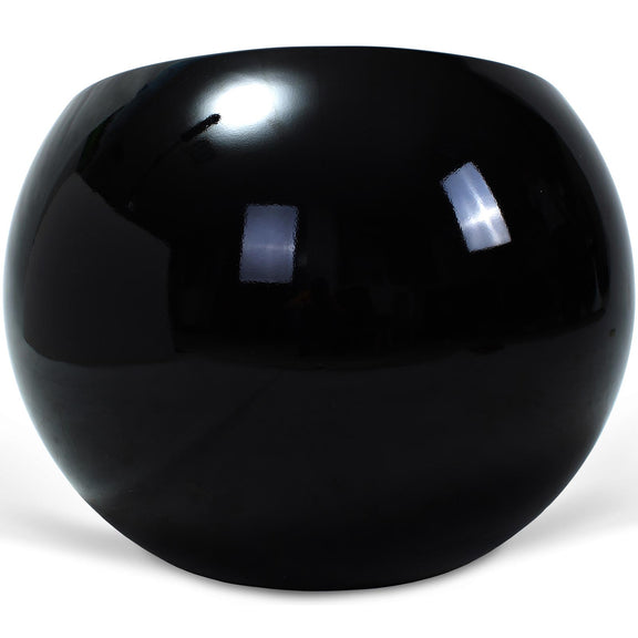 Ball Chair Modern with Contemporary Design in ABS – Shiny Round Seat for Home and Office – Circle - gallery 4