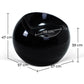 Ball Chair Modern with Contemporary Design in ABS – Shiny Round Seat for Home and Office – Circle - gallery 8
