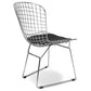 Dining Chair in Steel – Grid Design with Cushion – Lived - gallery 7