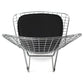 Dining Chair in Steel – Grid Design with Cushion – Lived - gallery 10