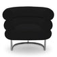 Fauteuil Design - Revêtu de Cuir - Bivendun