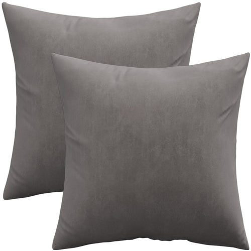 Lot de 2 coussins en velours - housse et garnissage - Mesmal