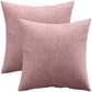 Set of 2 velvet cushions - cover and filling - Mesmal