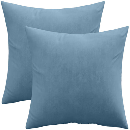 Set of 2 velvet cushions - cover and filling - Mesmal