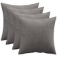 Set of 4 velvet cushions - cover and filling - Mesmal